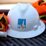 SAN FRANCISCO, CA - JULY 30: The Pacific Gas and Electric (PG&E) logo is displayed on a hard hat at a work site on July 30, 2014 in San Francisco, California. A federal grand jury has added 27 new charges, including obstruction of justice, the criminal case against Pacific Gas and Electric for the 2010 fatal natural gas explosion in San Bruno, California. The new indictment charges PG&E with felonies and replaces a previous indictment of 12 charges related to the utility's safety practices.