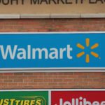 SKOKIE, IL - JANUARY 17: A sign hangs outside of a Walmart store on January 17, 2017 in Skokie, Illinois. Wal-Mart Stores Inc., the nation's largest employer, announced today that it plans to create approximately 10,000 retail jobs this year through the opening of 59 new, expanded and relocated Walmart and Sams Club facilities and e-commerce services.