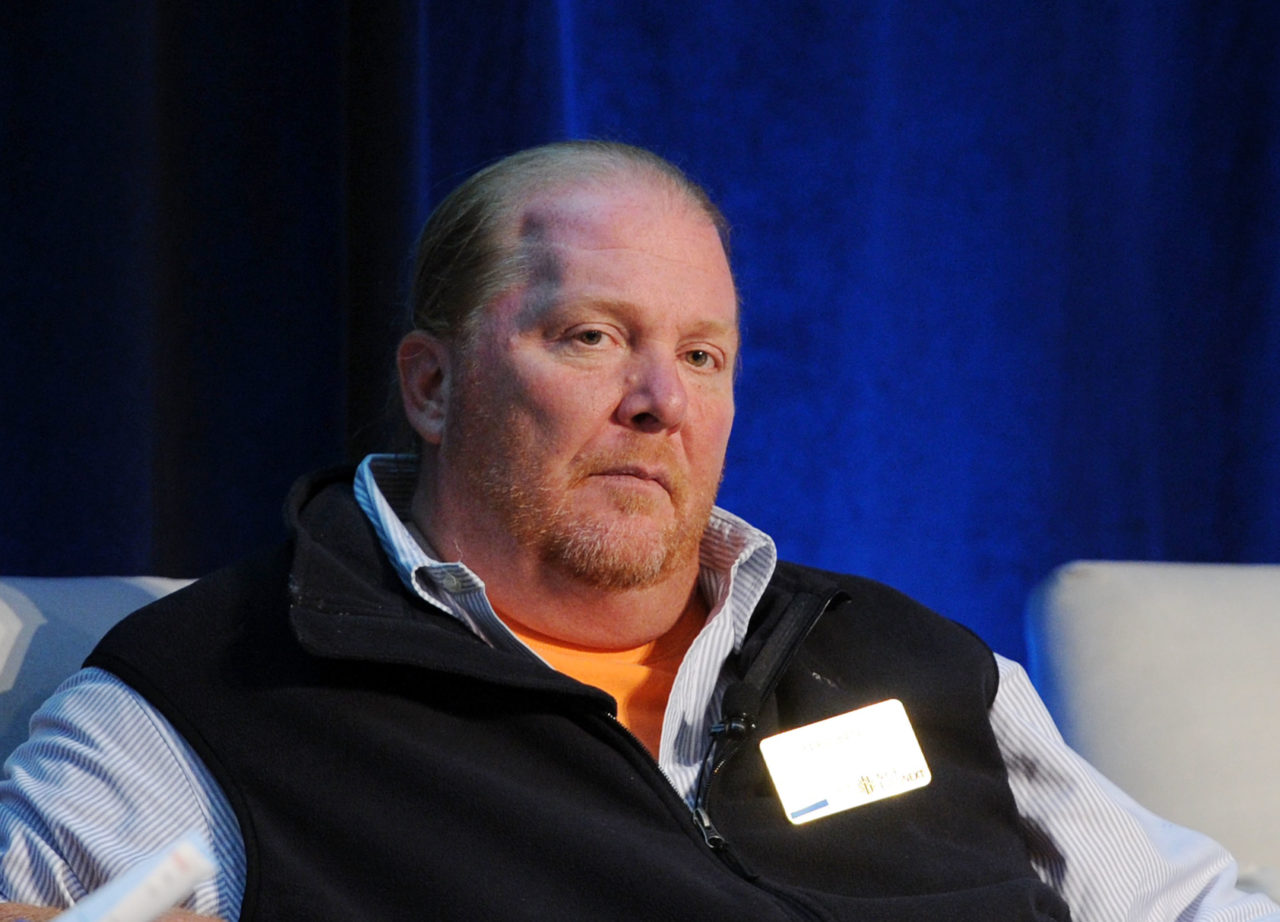 NEW YORK, NY - SEPTEMBER 30: Chef and Brand Master, Mario Batali speaks during the 5th annual Executive Marketing Summit at the New York Stock Exchange on September 30, 2013 in New York City.