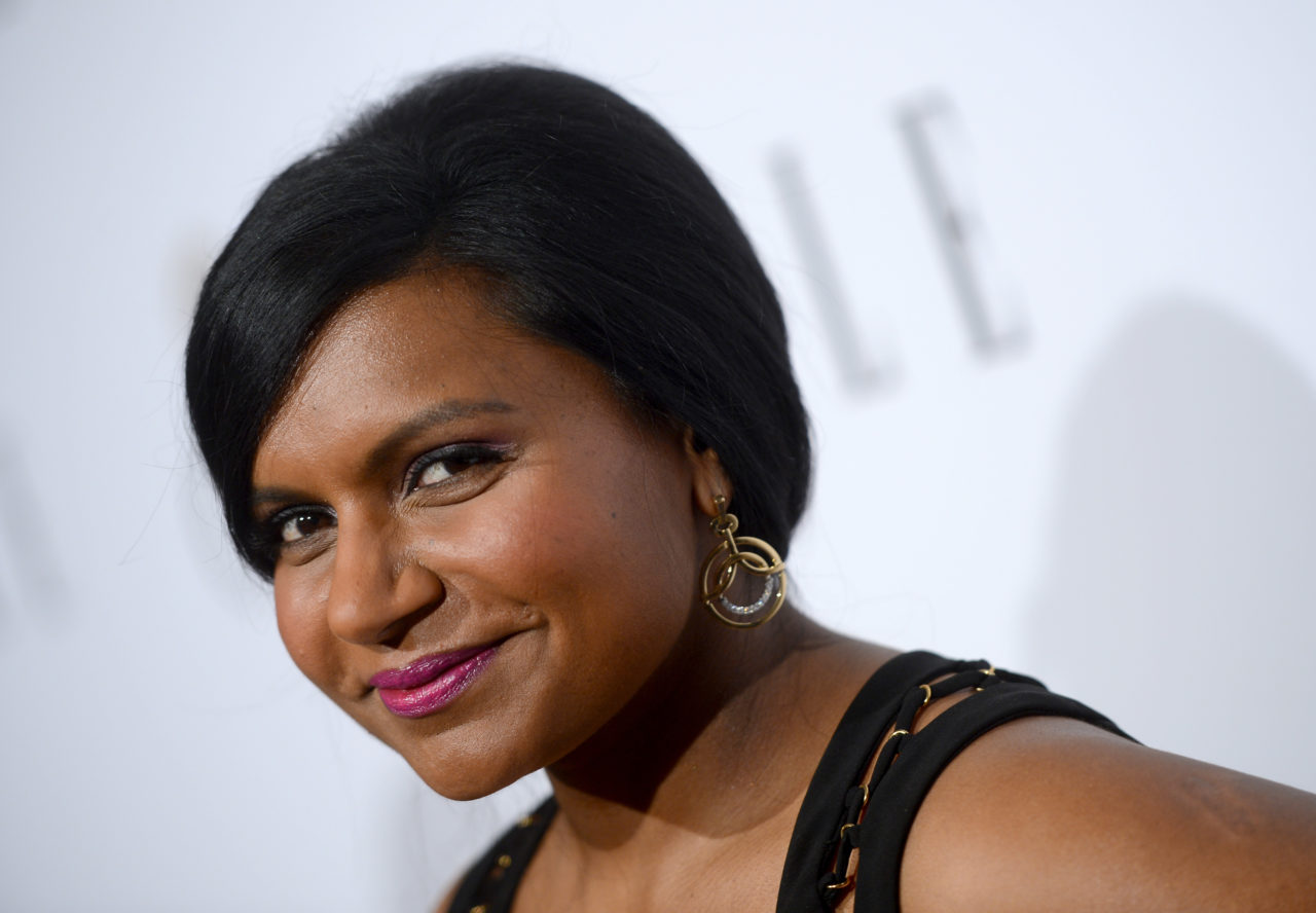 WEST HOLLYWOOD, CA - JANUARY 22: Actress Mindy Kaling attends ELLE's Annual Women in Television Celebration on January 22, 2014 in West Hollywood, California.