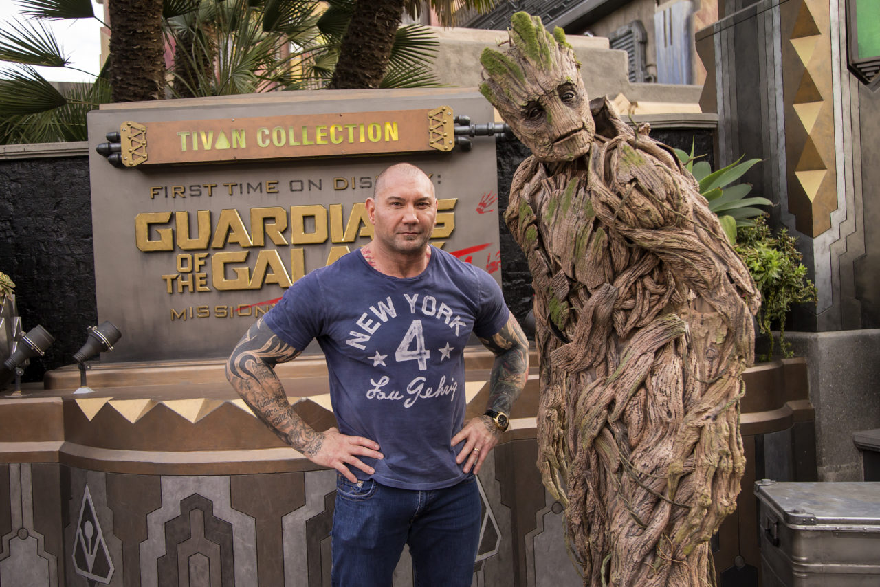 Ex-WWE star in Guardians of the Galaxy