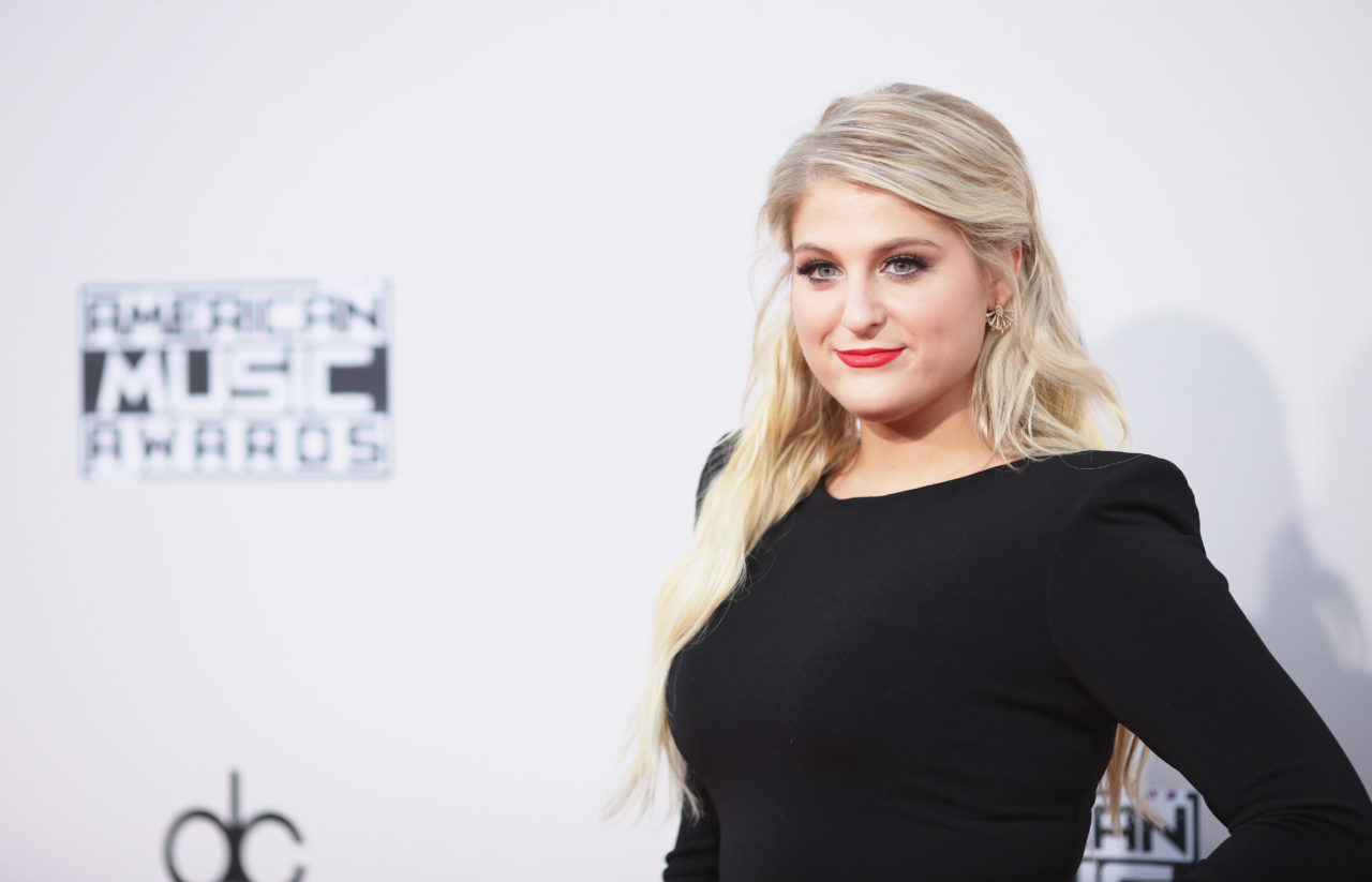 Meghan Trainor attends the 2022 American Music Awards at the Microsoft  Theater in Los Angeles