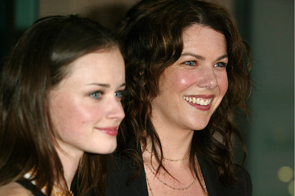 Alexis Bledel and Lauren Graham during ACADEMY OF TELEVISION ARTS & SCIENCES presents Behind th...