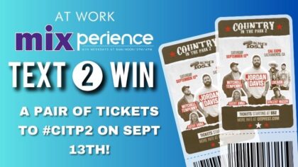 Text 2 Win a pair of tickets to Country In The Park 2 happening on Sept 13th at Cal Expo!...